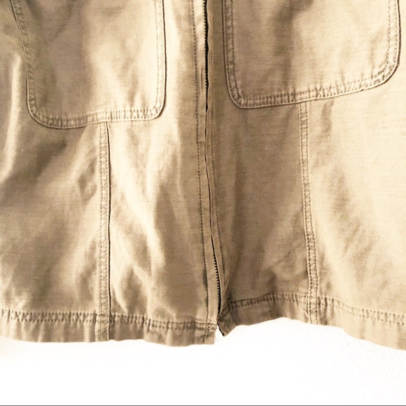 Free People Military Faye Lace Up Sleeve Jacket - Picture 7 of 15